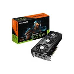 Gigabyte NVIDIA GeForce RTX 5070 Ti WINDFORCE OC V2 16GB GDDR7 Graphics Card, 8960 CUDA Cores, 2497 MHz Core Clock, Triple Fan, 