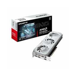 Gigabyte Radeon RX 9060 XT GAMING ICE OC 16GB GDDR6 Graphics Card, 2048 Streams, 3320 MHz Boost Clock, Triple Fan, RGB, 2x Displ