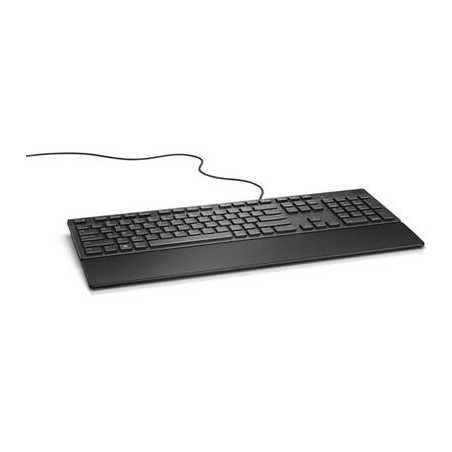 Dell KB216 Wired Multimedia Keyboard, Full-Size Keyboard, USB Plug-and-Play, Compatible with PC and Laptop, QWERTY, UK English L