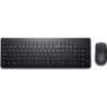 Dell KM3322W-R Wireless Keyboard and Mouse Set for Windows, 2.4GHz Wireless, QWERTY UK English Layout, Black
