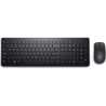 Dell KM3322W-R Wireless Keyboard and Mouse Set for Windows, 2.4GHz Wireless, QWERTY UK English Layout, Black