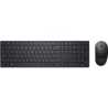 Dell KM5221W Pro Wireless Keyboard and Mouse Set for Windows, 2.4GHz Wireless, QWERTY UK English Layout, Black