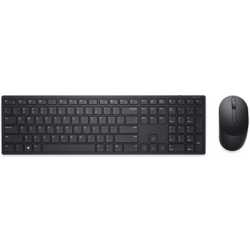 Dell KM5221W Pro Wireless Keyboard and Mouse Set for Windows, 2.4GHz Wireless, QWERTY UK English Layout, Black