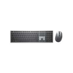 Dell KM7321W Premier Multi-Device Keyboard and Mouse Combo, 2.4GHz / Bluetooth 5.0 Wireless, 12 programmable keys for PC and Lap