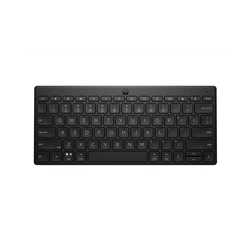 HP 355 Compact Multi-Device Keyboard, Bluetooth Wireless, Pair up to 3 Devices, Up To 2 Year Battery Life, Qwerty UK English Lay