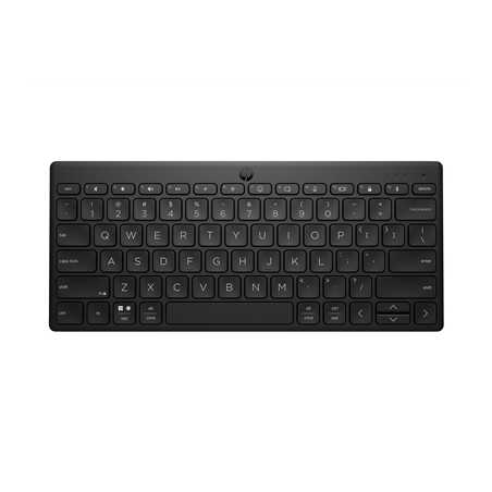 HP 355 Compact Multi-Device Keyboard, Bluetooth Wireless, Pair up to 3 Devices, Up To 2 Year Battery Life, Qwerty UK English Lay