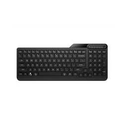 HP 475 Dual-Mode Wireless Keyboard, Bluetooth or 2.4Ghz Wireless, Pair up to 3 Devices, 12 Progammable Keys, Qwerty UK English L