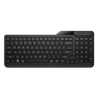 HP 475 Dual-Mode Wireless Keyboard, Bluetooth or 2.4Ghz Wireless, Pair up to 3 Devices, 12 Progammable Keys, Qwerty UK English L