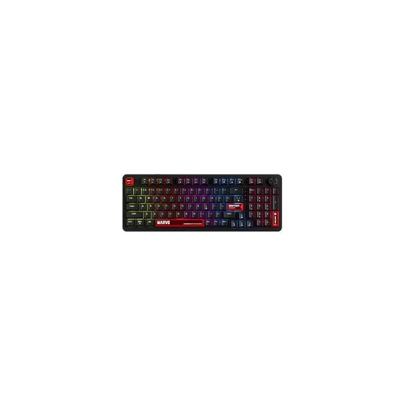 Marvo Scorpion KG937 Arma 98 Wired Hot Swappable Mechanical Backlit UK Layout Gaming Keyboard