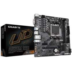 Gigabyte A620M S2H AMD AM5 Socket Motherboard, Micro-ATX, 2x DDR5 Slots, 1x M.2 Socket, GbE LAN, 1x D-Sub / 1x DisplayPort / 1x 