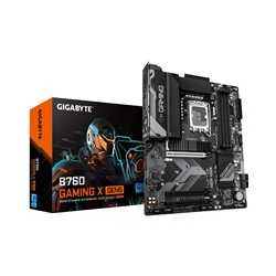 Gigabyte B760 GAMING X GEN5 Intel 1700 Socket Motherboard, ATX, 4x DDR5 Slots, 3x M.2 Socket, 2.5GbE LAN, 1x HDMI Port / 1x Disp