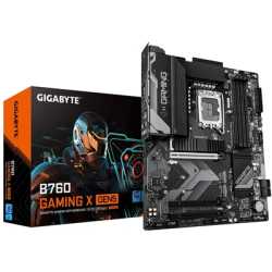 Gigabyte B760 GAMING X GEN5 Intel 1700 Socket Motherboard, ATX, 4x DDR5 Slots, 3x M.2 Socket, 2.5GbE LAN, 1x HDMI Port / 1x Disp