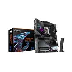 Gigabyte Z890 AORUS MASTER Intel 1851 Socket Motherboard, ATX, 4x DDR5 Slots, 5x M.2 Sockets, Fitted I/O Shield, 10GbE LAN, Wi-F
