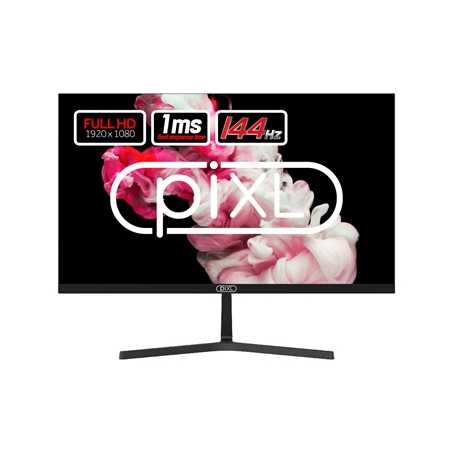 piXL PX27B221S 27 Inch 144Hz Full HD IPS Widescreen Monitor with Speakers, 1920x1080 Resolution, 1ms Response Time, 144Hz Refres