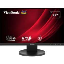 Viewsonic VG2208A-HD 22-Inch Full HD Monitor, 1080p, 1920 x 1080 resolution, 100Hz, HDMI, VGA, DisplayPort, 5ms, LED, VA Panel, 
