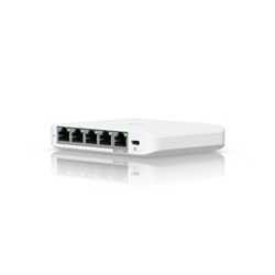 Ubiquiti USW-FLEX-2.5G-5 UniFi Flex 2.5G Ultra Compact 5 Port POE/USB-C Powered Managed Switch
