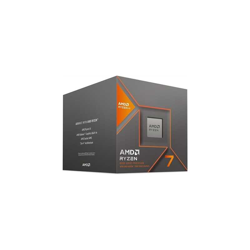 AMD Ryzen7 8700G 8 Core AM5 Processor 4.2GHz up to 5.1GHz Boost, 24MB Cache, 65W,  Radeon 780MGraphics 