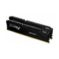 Kingston FURY Beast KF564C32BBEK2-32 32GB (2x 16GB) DIMM System Memory, 6400MHz, DDR5, CL32, Black, Intel XMP, AMD EXPO