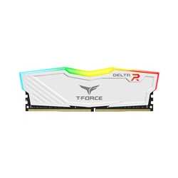 TEAM DELTA 16GB DESKTOP MEMORY, RGB, DDR4, 3200MHZ, CL16,  WHITE