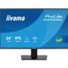 iiyama ProLite monitor X2492HSU-B1 24-Inch, Full HD, IPS, 120Hz, Black, 4-side slim bezel and B energy class, HDMI, Display Port
