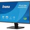 iiyama ProLite monitor X2492HSU-B1 24-Inch, Full HD, IPS, 120Hz, Black, 4-side slim bezel and B energy class, HDMI, Display Port