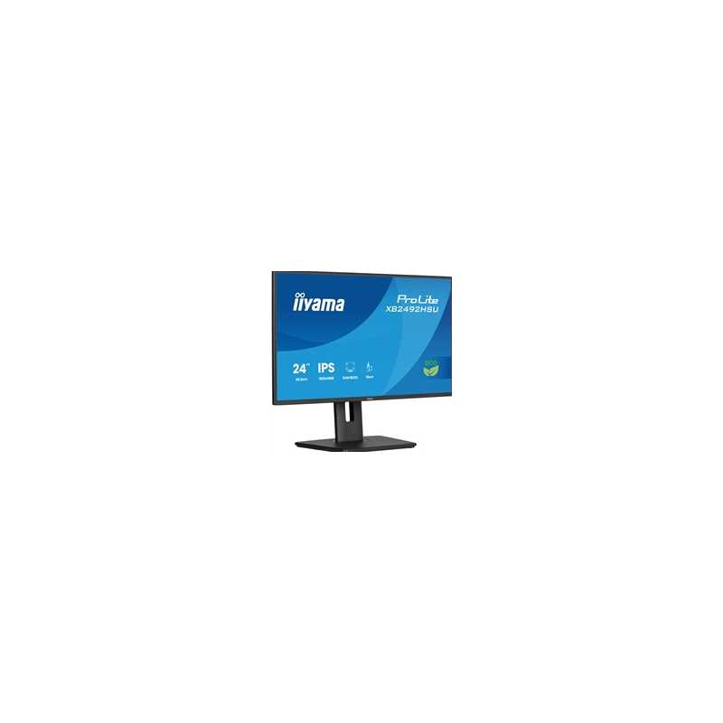 Iiyama ProLite 24-Inch 120Hz Full HD IPS Height Adjustable Monitor with Slim Bezel, HDMI, DisplayPort & USB Hub