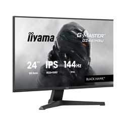 iiyama G-Master Black Hawk gaming monitor G2441HSU-B1 24" Black, IPS, Ultra Slim Bezel, Full HD, 144Hz, 1ms, FreeSync, HDMI, Di
