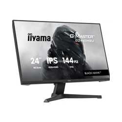 iiyama G-Master Black Hawk gaming monitor G2441HSU-B1 24" Black, IPS, Ultra Slim Bezel, Full HD, 144Hz, 1ms, FreeSync, HDMI, Di