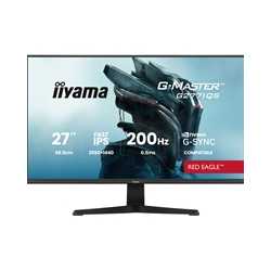 iiyama G-Master Red Eagle gaming monitor G2771QS-B1 27" Black, Ultra Slim Bezel, QHD Resolution, IPS, 200Hz, 0.5ms, Nvidia G-Sy