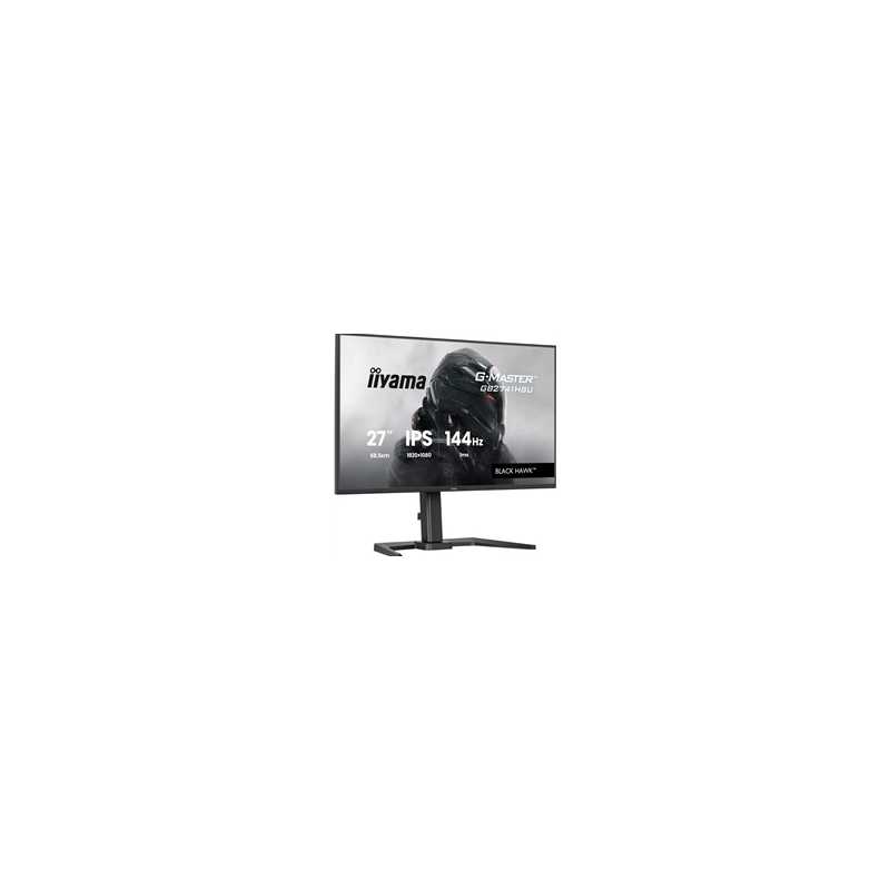 iiyama G-Master Black Hawk gaming monitor GB2741HSU-B1 27" Black, Height Adjustable, IPS, Ultra Slim Bezel, Full HD, 144Hz, 1ms