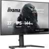 iiyama G-Master Black Hawk gaming monitor GB2741HSU-B1 27" Black, Height Adjustable, IPS, Ultra Slim Bezel, Full HD, 144Hz, 1ms