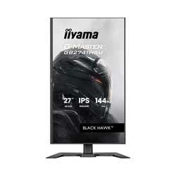 iiyama G-Master Black Hawk gaming monitor GB2741HSU-B1 27" Black, Height Adjustable, IPS, Ultra Slim Bezel, Full HD, 144Hz, 1ms