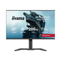 iiyama G-Master Red Eagle gaming monitor GB2771QSU-B1 27" Black, Height Adjustable, QHD Resolution, Ultra Slim Bezel, IPS, 200H