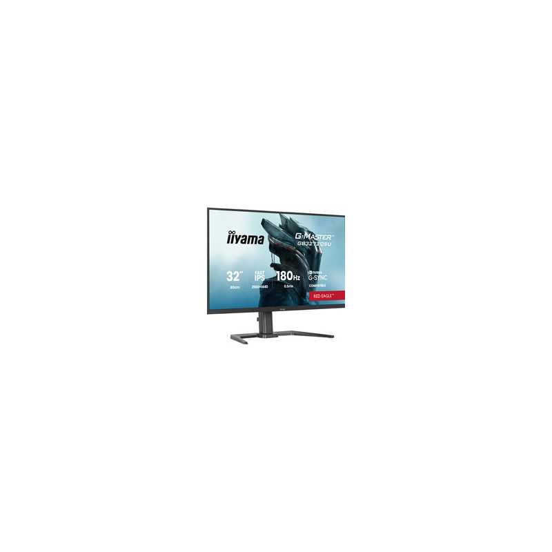 iiyama G-Master Red Eagle gaming monitor GB3272QSU-B1 32" Black, 2560 x 1440, 0.5ms, 180hz, Nvidia G-Sync, HDMI, DisplayPort, H