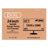 piXL 24-inch Full HD Energy Saving CCTV IPS Monitor for 24/7 use with BNC, HDMI & VGA Connections and CVBS, AHD, TVI & CVI Signa