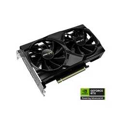 PNY NVIDIA GeForce RTX 5050 8GB GDDR6 Graphics Card, 2560 CUDA Cores, 2317 MHz Core Clock, Dual Fan, 3x DisplayPorts / 1x HDMI P