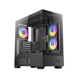 Antec CX705 ARGB Gaming Case Mid Tower,  1 x USB Type-C / 1 x USB 3.0 / 1 x USB 2.0, Tempered Glass Front and Side Window Panel,