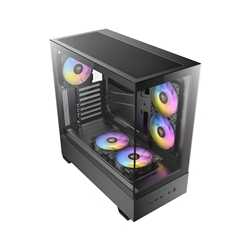 Antec CX705 ARGB Gaming Case Mid Tower,  1 x USB Type-C / 1 x USB 3.0 / 1 x USB 2.0, Tempered Glass Front and Side Window Panel,
