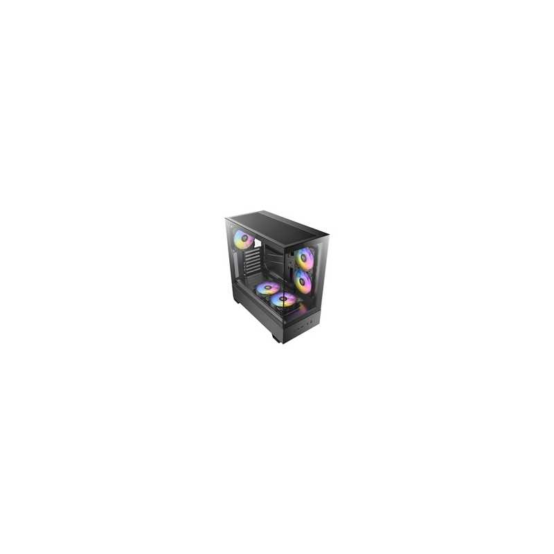 Antec CX705 ARGB Gaming Case Mid Tower,  1 x USB Type-C / 1 x USB 3.0 / 1 x USB 2.0, Tempered Glass Front and Side Window Panel,