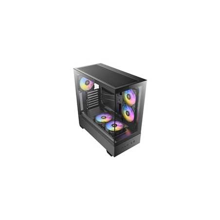 Antec CX705 ARGB Gaming Case Mid Tower,  1 x USB Type-C / 1 x USB 3.0 / 1 x USB 2.0, Tempered Glass Front and Side Window Panel,