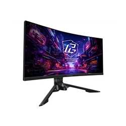 ASRock Phantom Gaming PG34QRT3A 34 Inch, WQHD 3440x1440, Curved Gaming Monitor, 180Hz 1ms (MPRT) Response Time, 2 x HDMI 2.0, 2 