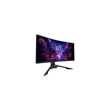 ASRock Phantom Gaming PG34QRT3A 34 Inch, WQHD 3440x1440, Curved Gaming Monitor, 180Hz 1ms (MPRT) Response Time, 2 x HDMI 2.0, 2 