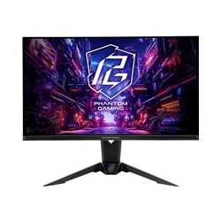 ASRock Phantom Gaming PGO27QFV 27 Inch QHD (2560 x 1440) Flat QD-OLED Gaming Monitor, 360Hz 0.03ms (GTG) Response Time, 2 x HDMI