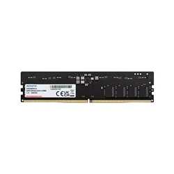 ADATA (AD5U56008G-B) 8GB (1x 8GB) DDR5 5600 U-DIMM Memory, 5600MHz, CL46, 1.1V, Limited Lifetime Warranty - Bulk