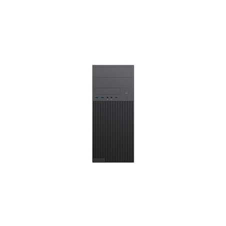 CiT Academy Mid-Tower Office PC Case With USB Type C and 80mm Rear Black Fan and 500W Power Supply Included