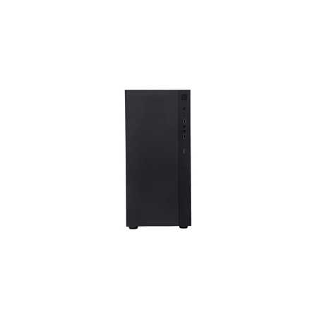 CIT Silent ES Black Mid-Tower Low Noise Computer Case with 2 x 120mm PWM Cooling Fans Included Sound Dampening Material