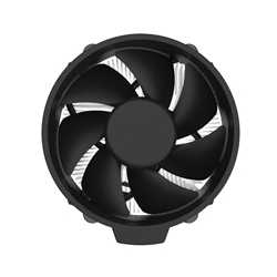 Low Profile AMD CPU Cooler With 90mm PWM Fan