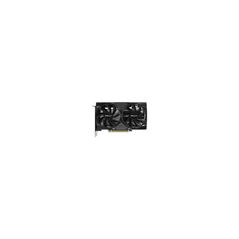 PNY NVIDIA GeForce RTX 5060 8GB GDDR7 Graphics Card, 3840 CUDA Cores, 2280 MHz Core Clock, Dual Fan, 3x DisplayPorts / 1x HDMI P
