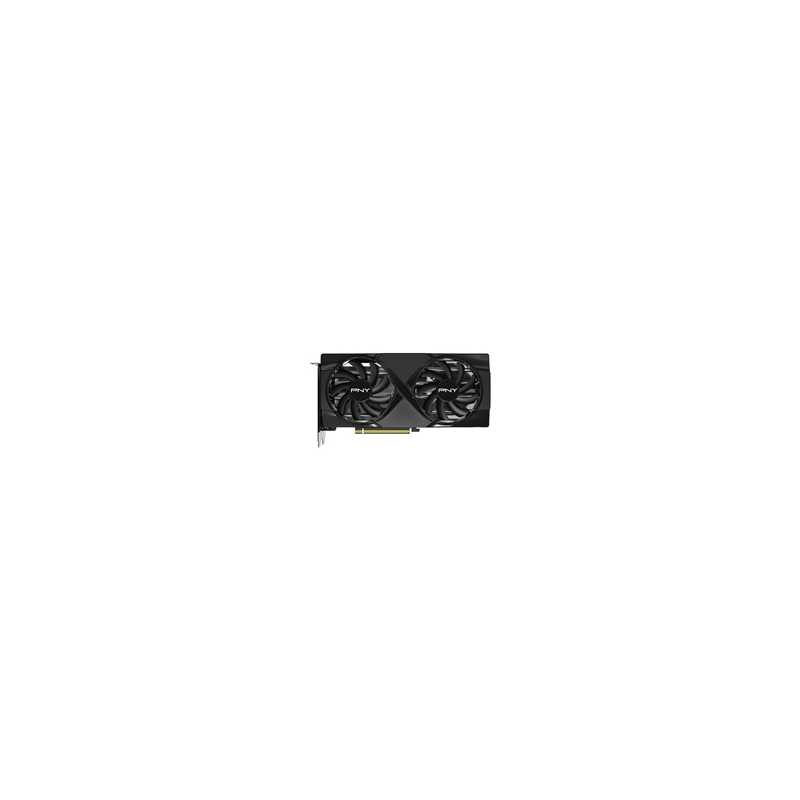 PNY NVIDIA GeForce RTX 5060 Ti DUAL OC 8GB GDDR7 Graphics Card, 4608 CUDA Cores, 2407MHz Core Clock, Dual Fan, 3 x DisplayPort /