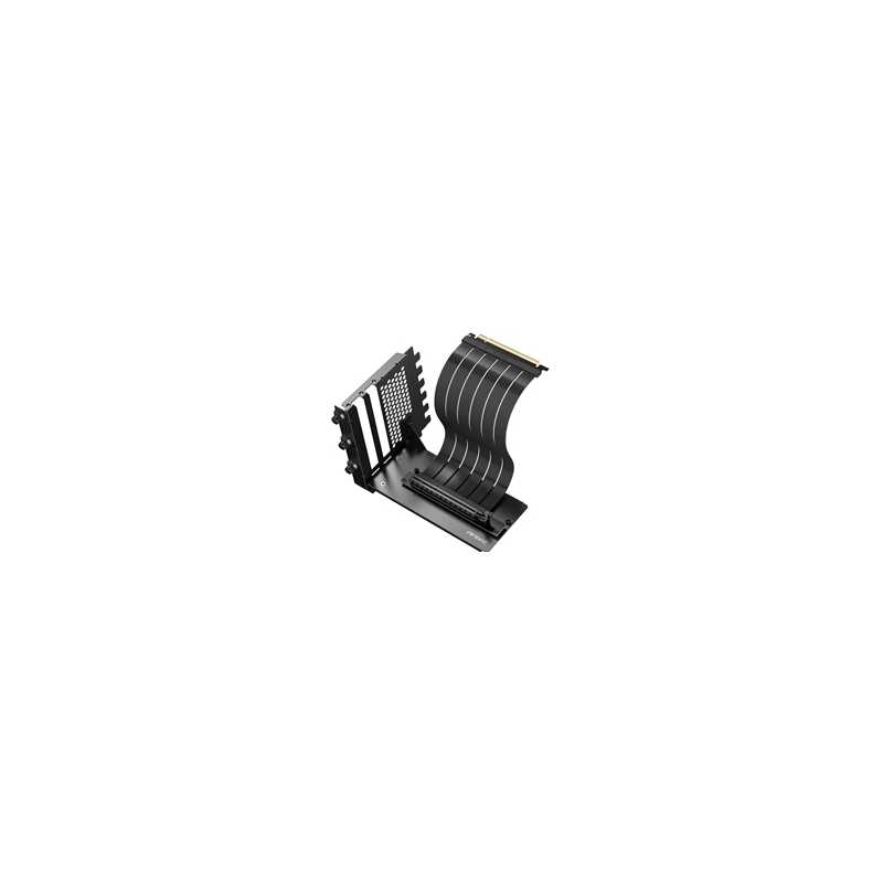 Antec RTX50 PCIe 5.0 Riser Cable with 90-Degree Bracket Mount, Black, for Vertical Graphics Card Mounting